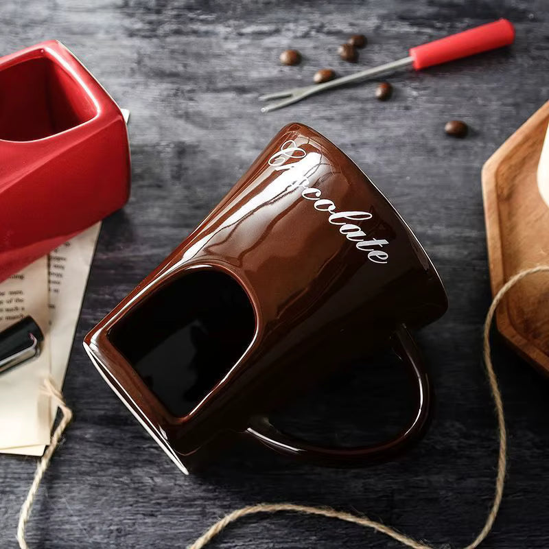 CHOCOLATE BRAND MELTING FONDUE CUP