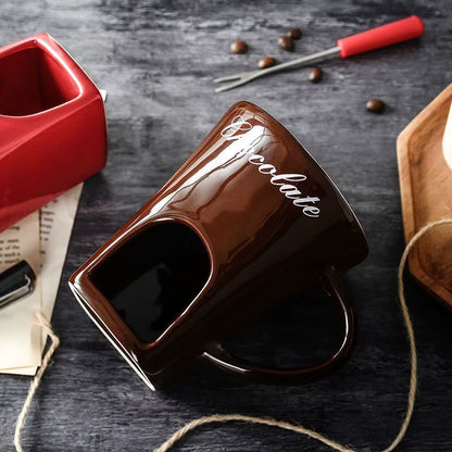 CHOCOLATE BRAND MELTING FONDUE CUP