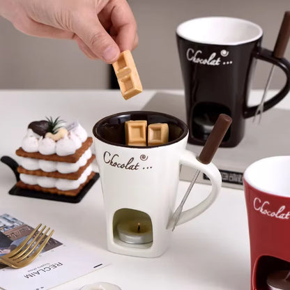 CHOCOLATE BRAND MELTING FONDUE CUP